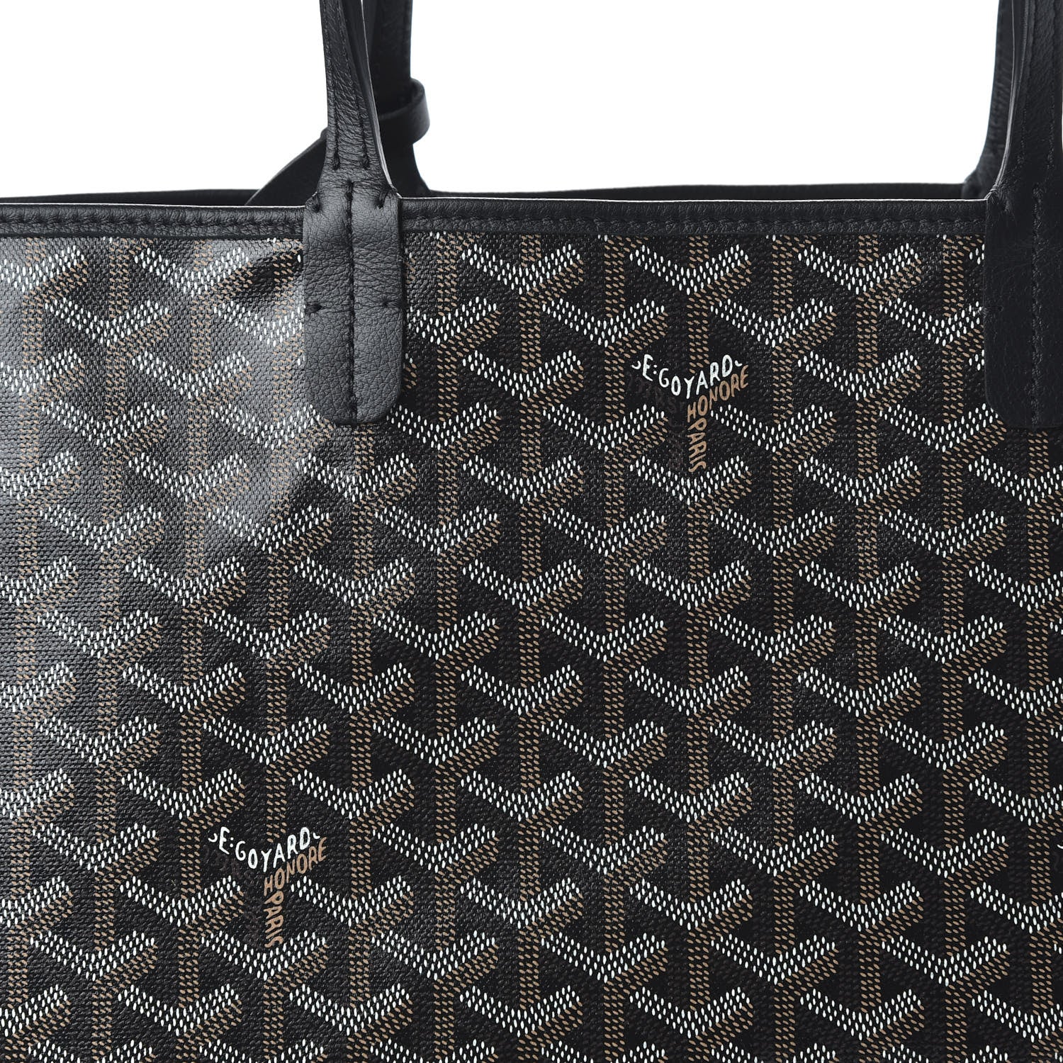 Goyard Goyardine Saint Louis PM Black 8 of 8