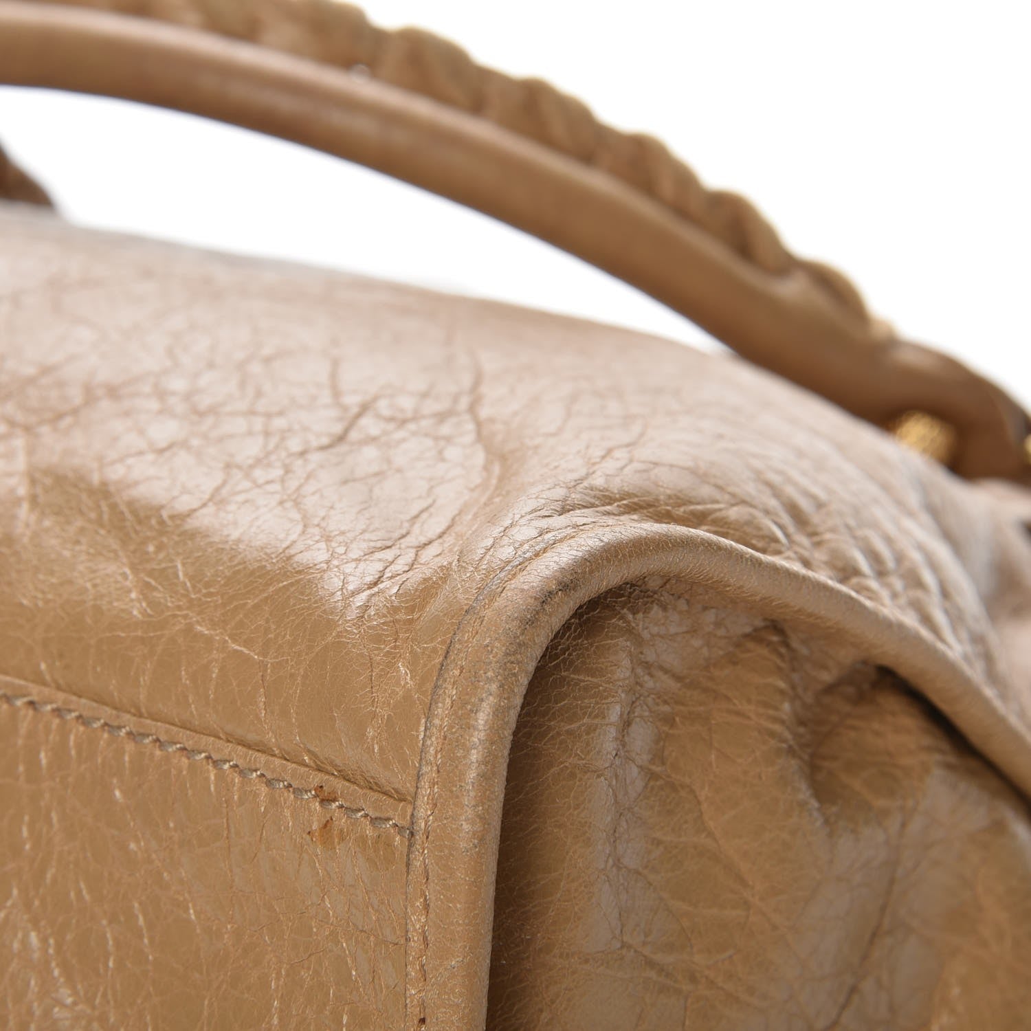 Balenciaga Agneau Giant 12 Gold Hardware City Beige Nougatine 15 of 15