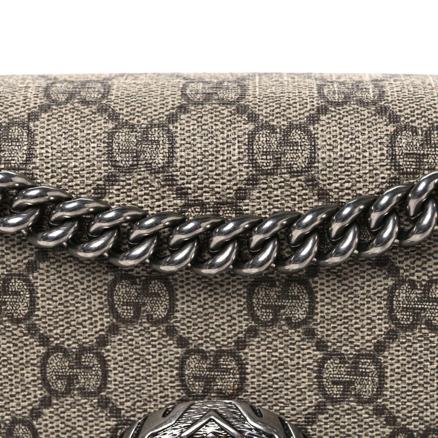 Gucci GG Supreme Monogram Small Dionysus Shoulder Bag Bright Turquoise 8 of 12