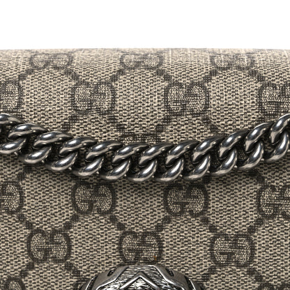 Gucci GG Supreme Monogram Small Dionysus Shoulder Bag Bright Turquoise 8 of 12