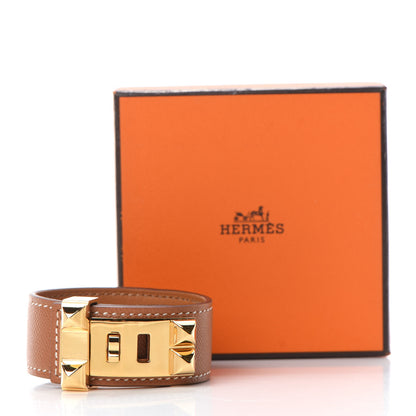 Hermes Epsom Collier de Chien 24 Bracelet T2 Gold 7 of 7