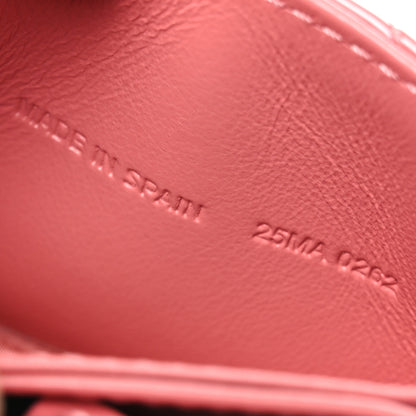 Christian Dior Patent Cannage Lady Dior 5-Gusset Card Holder Pink 6 of 7