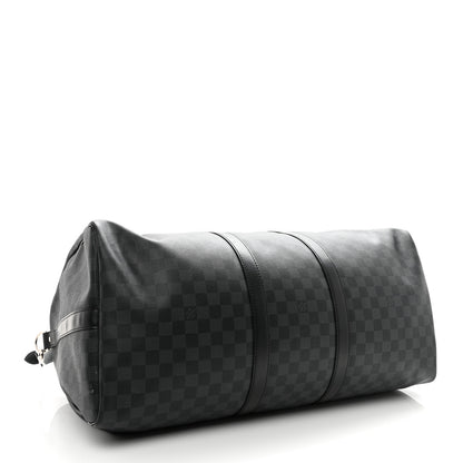 Louis Vuitton Damier Graphite Keepall Bandouliere 55 3 of 10