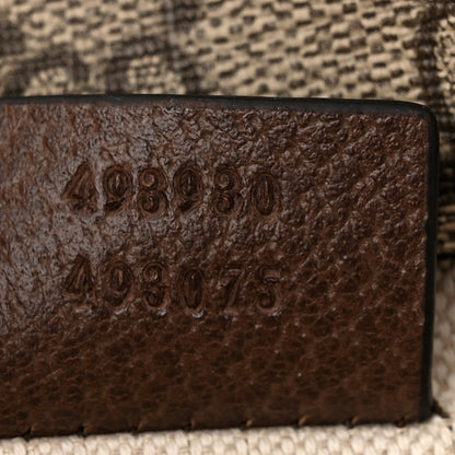 Gucci GG Supreme Monogram Neo Vintage Web Belt Bag Brown 7 of 10