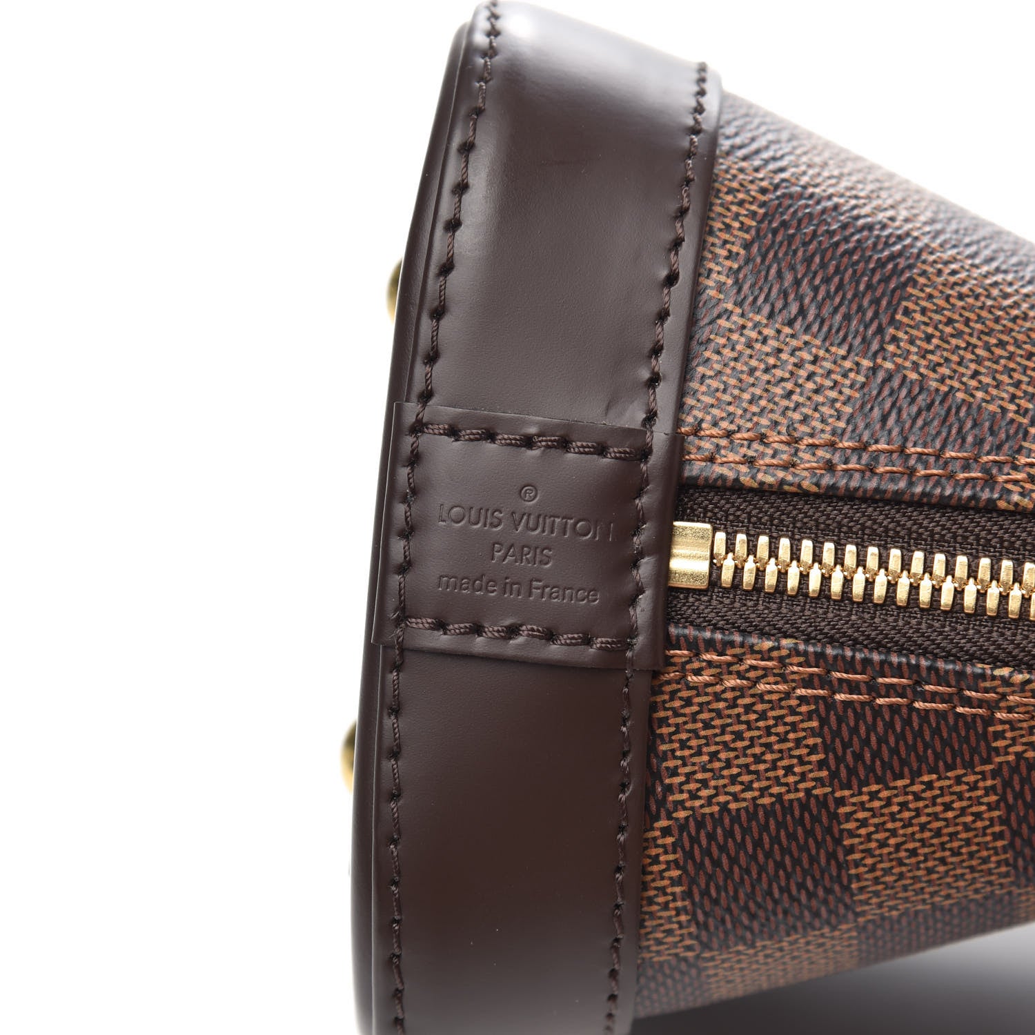 Louis Vuitton Damier Ebene Alma BB 9 of 10