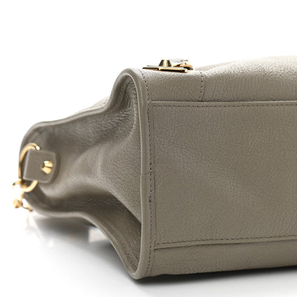 Balenciaga Chevre Gold Metallic Edge Hardware City Gris Taupe 9 of 10