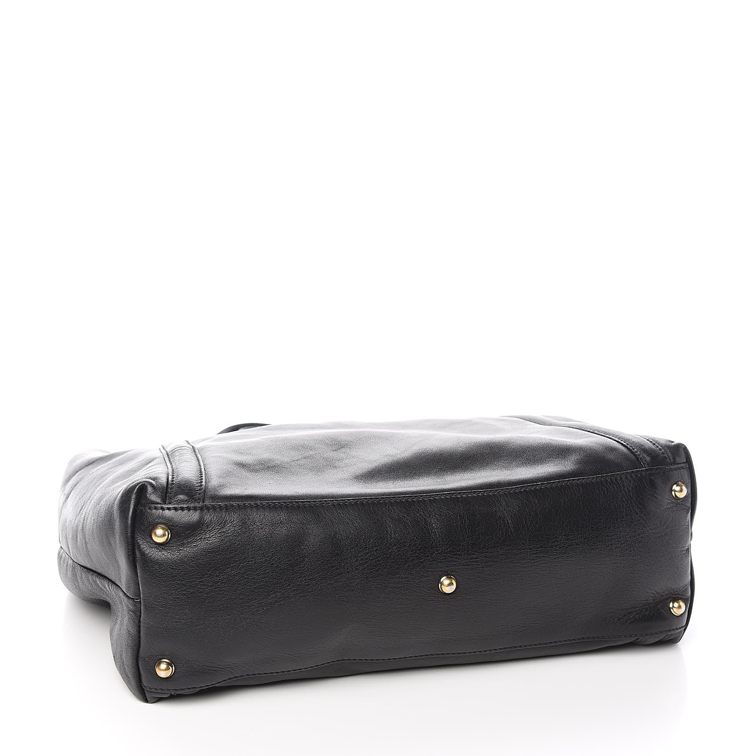 Gucci Calfskin Large Britt Shoulder Bag Black 4 of 14