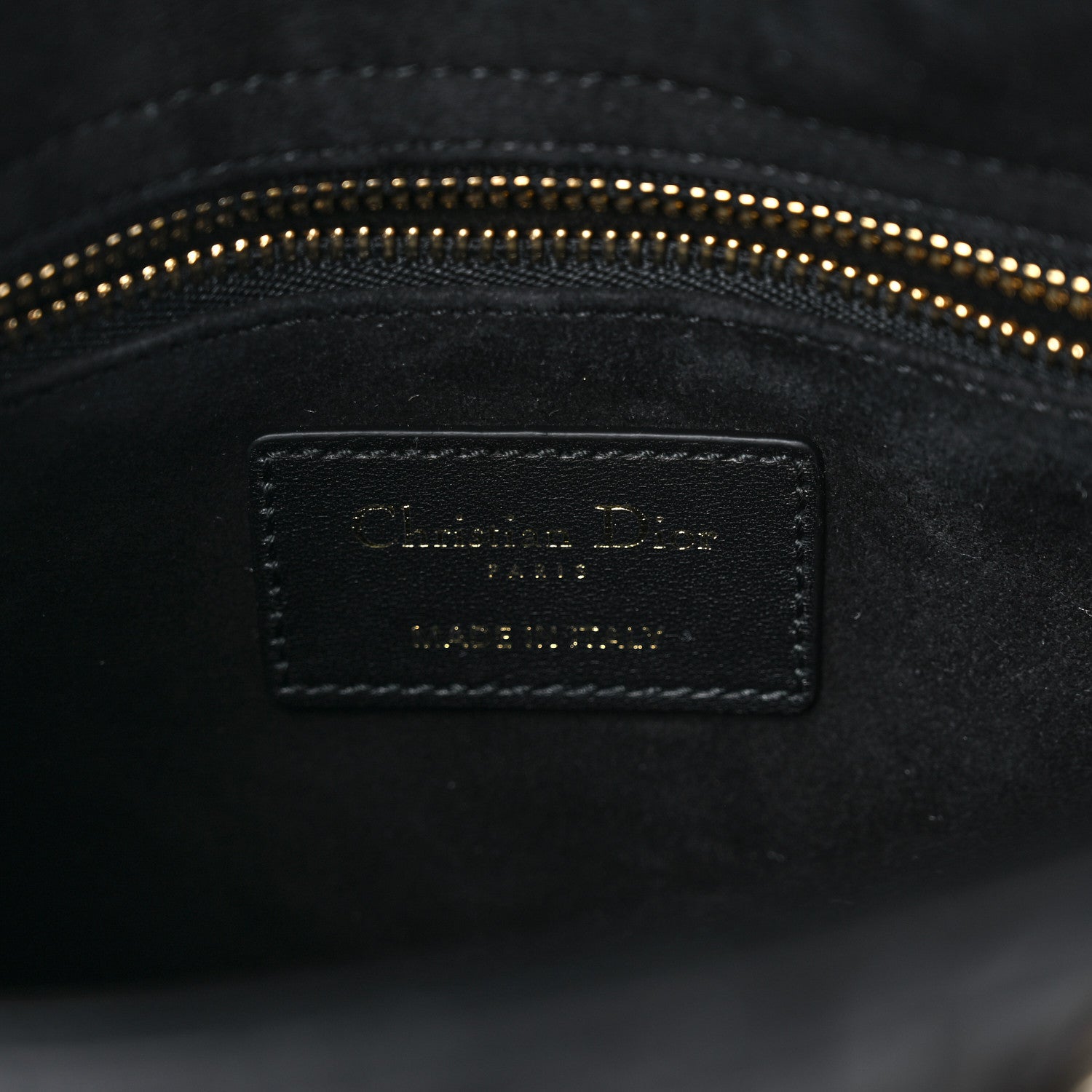 Christian Dior Lambskin Cannage Small My ABCDior Lady Dior Black 6 of 11