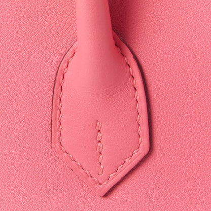 Hermes Swift Birkin 25 Rose Azalee 10 of 33