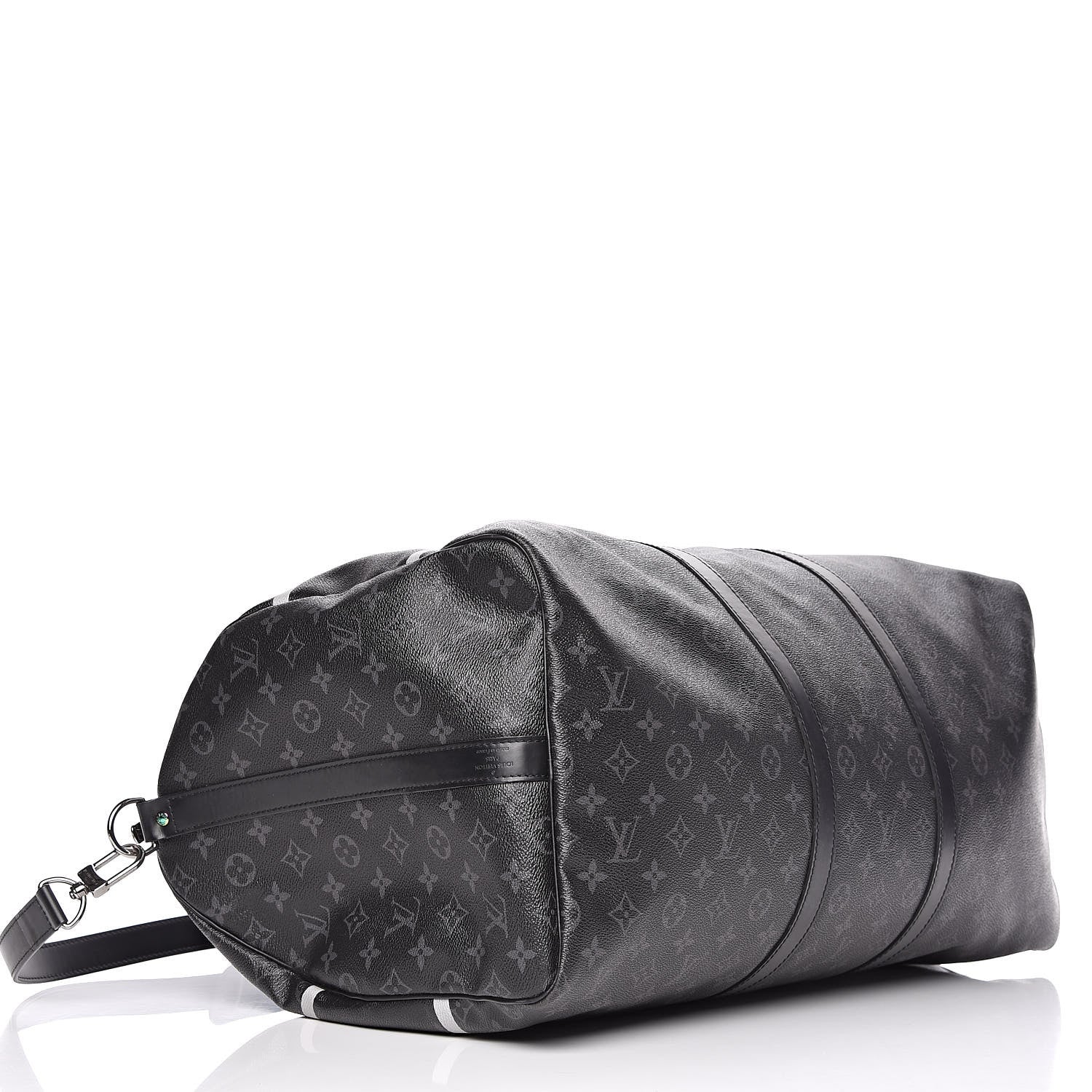 Louis Vuitton X FUJIWARA Monogram Eclipse Flash Fragment Keepall Bandouliere 55 4 of 14