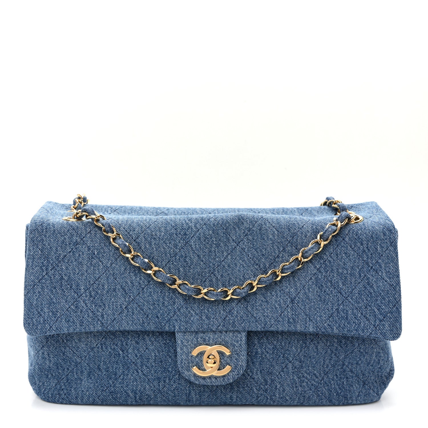 Chanel Denim Small Souplissimo Maxi Flap Blue 1916599 – FASHIONPHILE