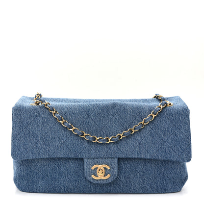 Chanel Denim Small Souplissimo Maxi Flap Blue 1 of 11