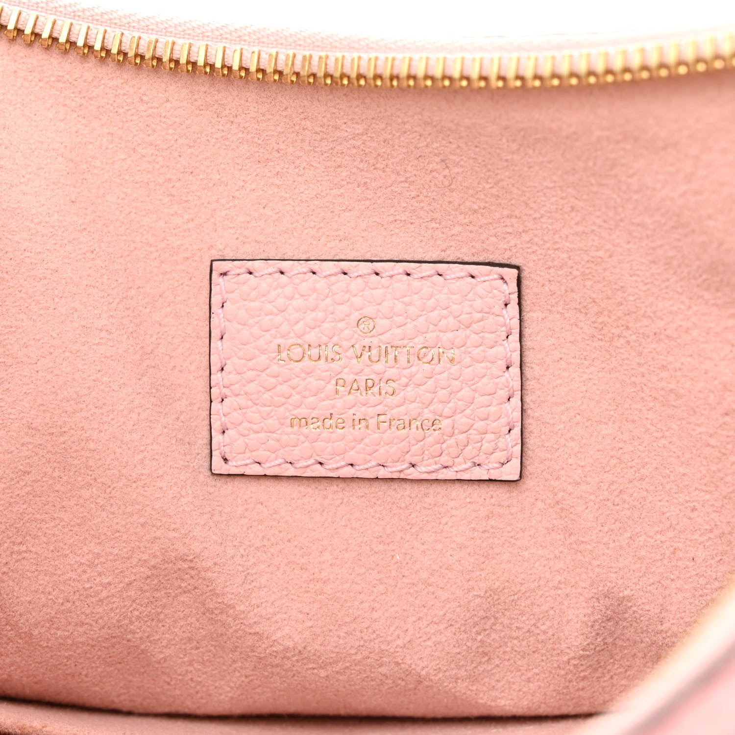 Louis Vuitton Empreinte Monogram Giant By The Pool Marshmallow Hobo PM Bouton De Rose 6 of 10