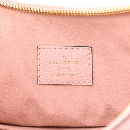 Louis Vuitton Empreinte Monogram Giant By The Pool Marshmallow Hobo PM Bouton De Rose 6 of 10