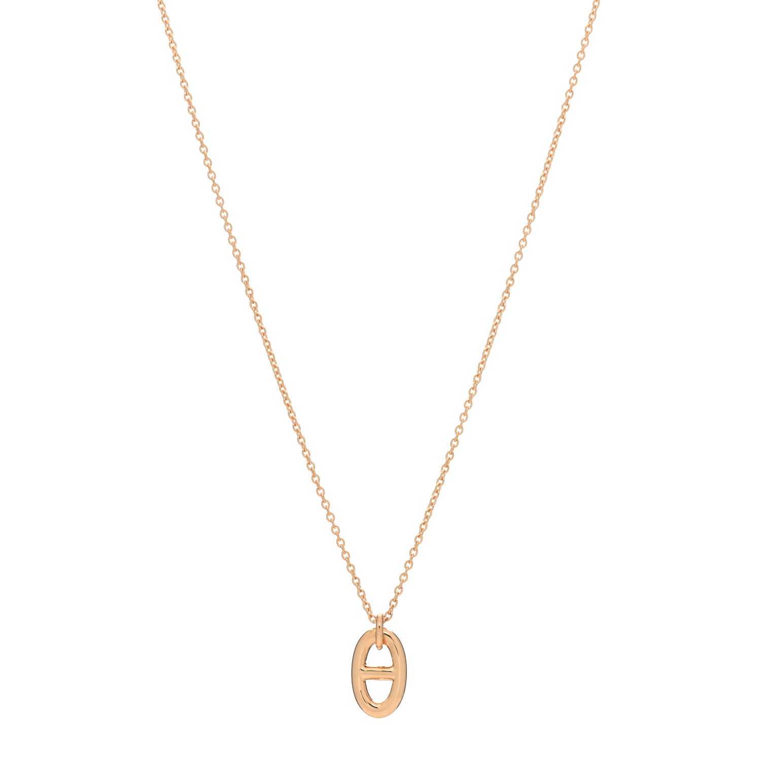 Hermes 18K Rose Gold PM Farandole Pendant Necklace 1 of 3