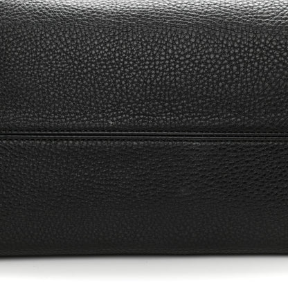 Salvatore Ferragamo Calfskin Sofia Shoulder Bag Black 10 of 10