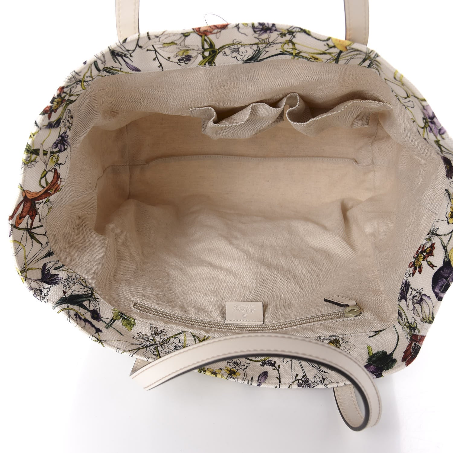 Gucci Canvas Flora Infinity Medium Tote 5 of 10