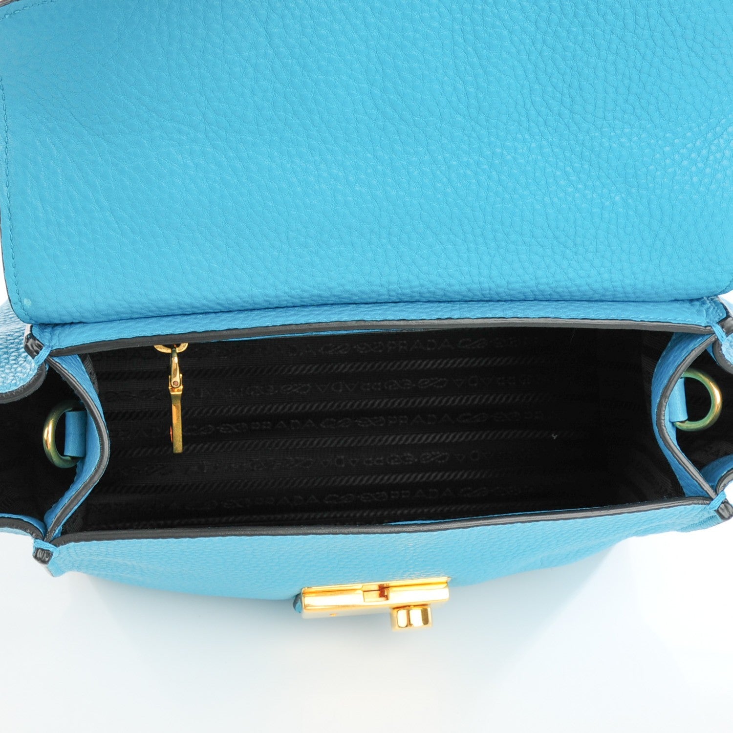 Prada Vitello Daino Twin Pocket Satchel Voyage 5 of 7