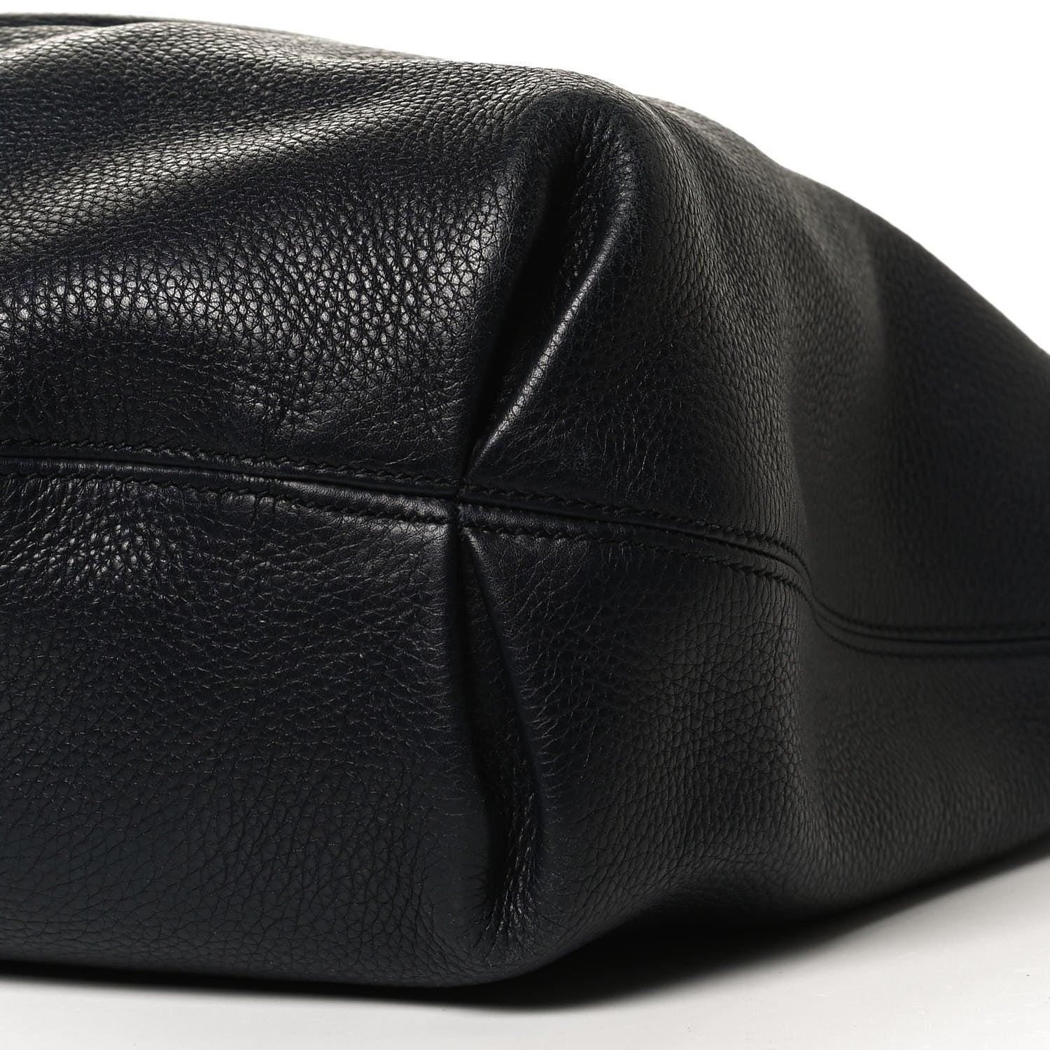 Gucci Pebbled Calfskin Large Soho Hobo Dark Blue 11 of 11