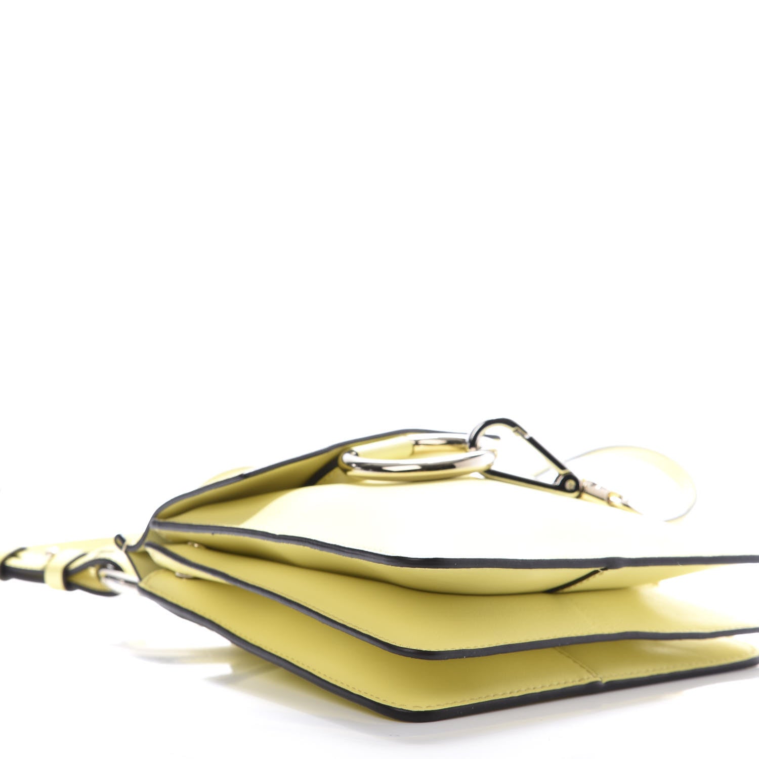 Chloe Suede Calfskin Mini Faye Bracelet Bag Lemonade 6 of 12
