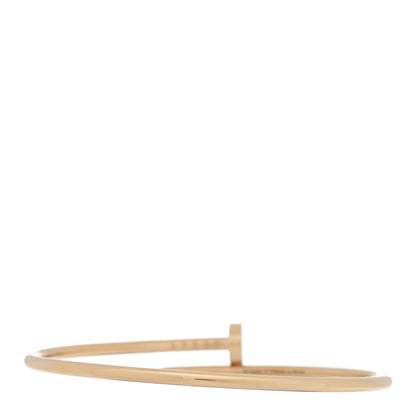 Cartier 18K Yellow Gold Small Juste Un Clou Bracelet 17 2 of 4