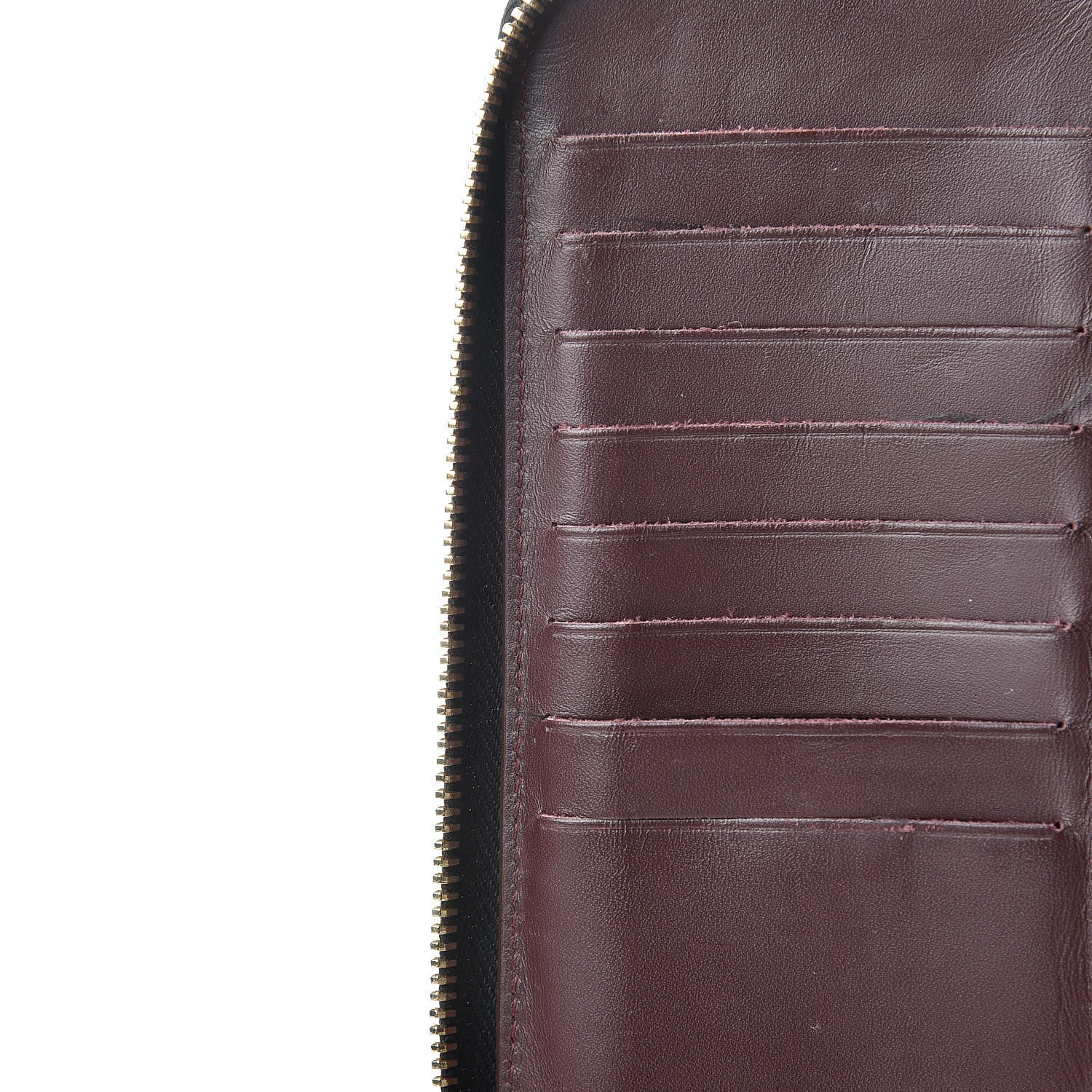 Chanel Caviar Quilted Large Zip Around Organizer Wallet Black 12 of 15
