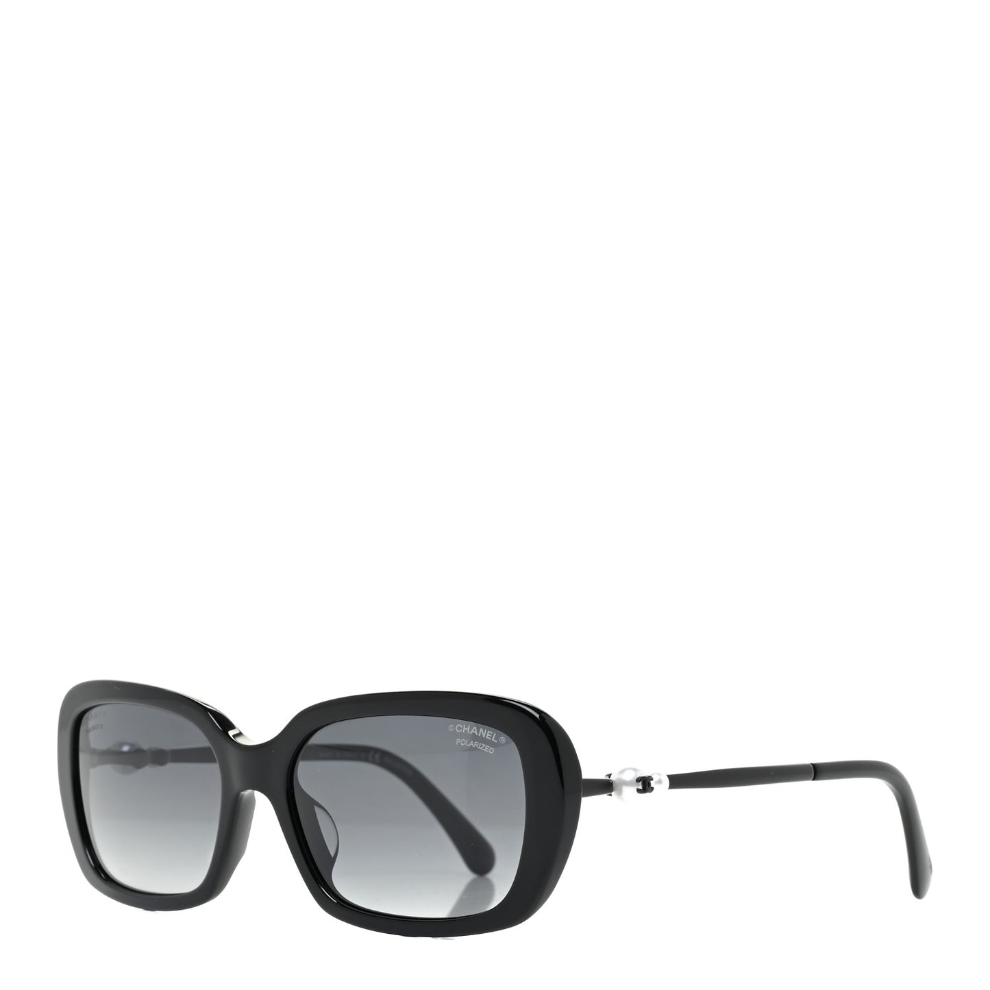 Pearl Polarized Square Sunglasses 5427-H-A Black