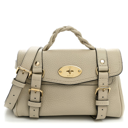 Mulberry Heavy Grain Mini Alexa Chalk 1 of 10