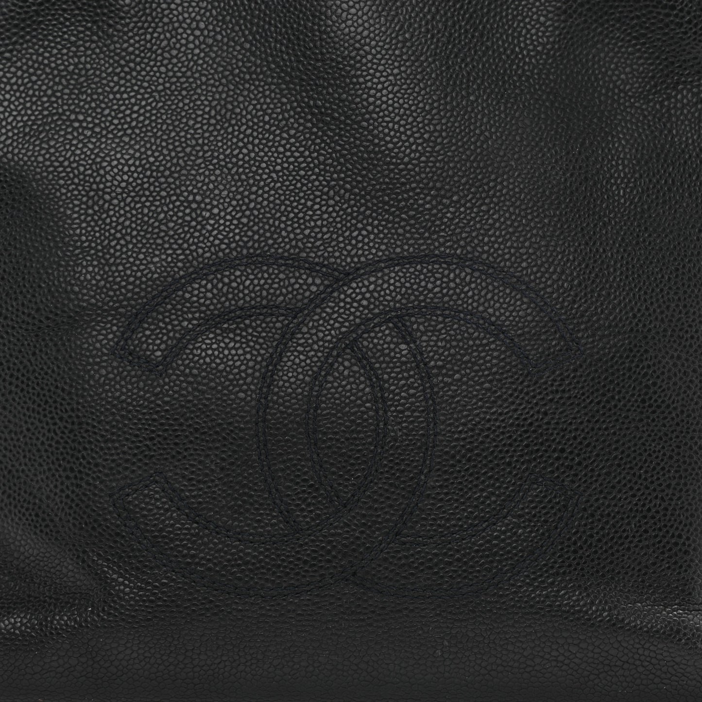 Caviar CC Shoulder Bag Black