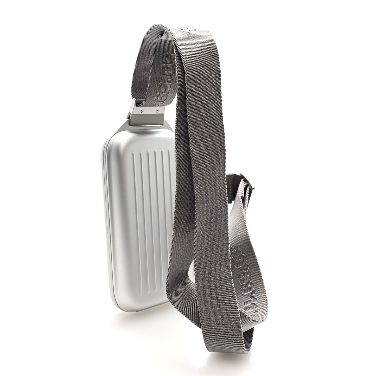 Aluminum Personal Sling Clutch Silver