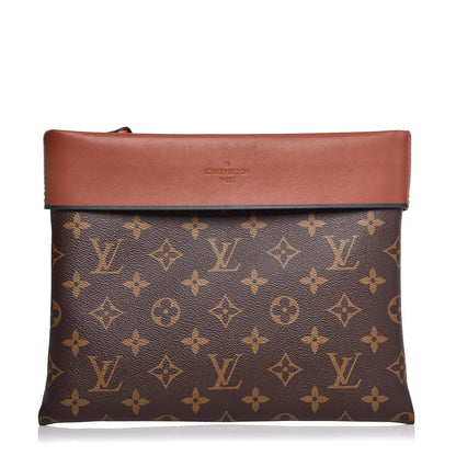 Louis Vuitton Monogram Tuileries Pochette Caramel 1 of 7