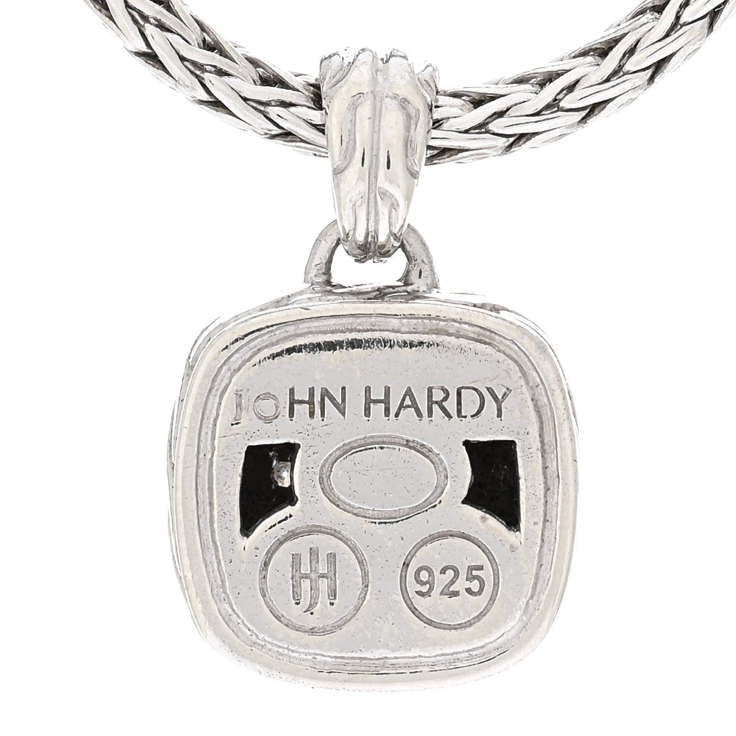 Sterling Silver Diamond Classic Chain Pendant Necklace