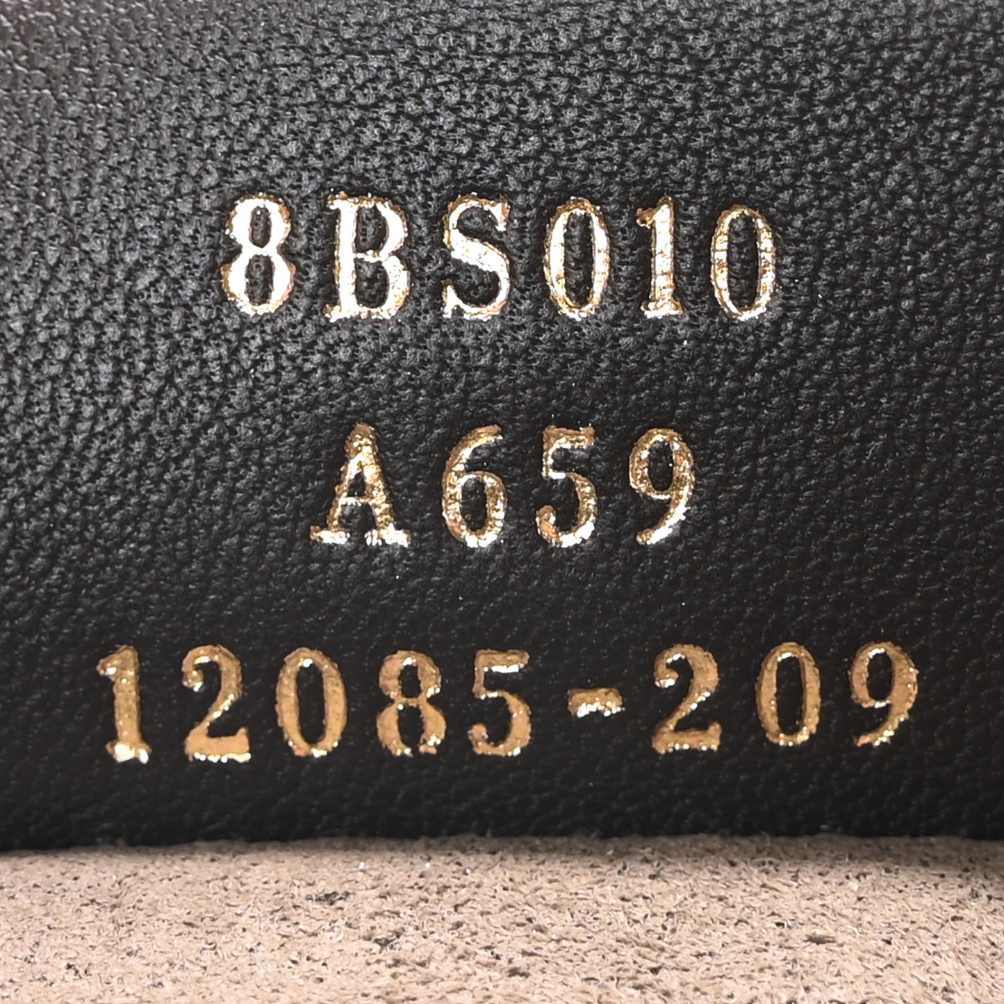 Vitello Liberty F is Fendi Bi-Color FF 1974 Embossed Mini Mon Tresor Bucket Bag Maya Black