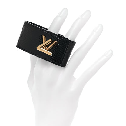 Louis Vuitton Epi Electric Twist It Cuff 17 Black 2 of 4