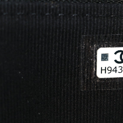 Chanel Pearly Lambskin Quilted Zip Card Holder So Black 7 of 9