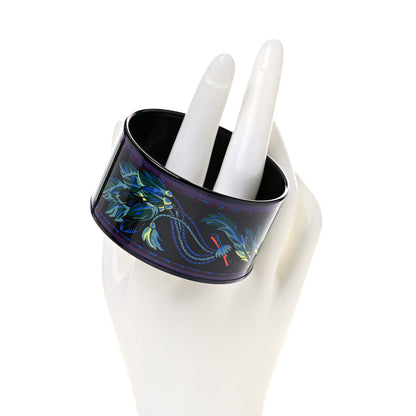 Hermes Enamel Printed Brazil Extra Wide Bracelet 65 2 of 5