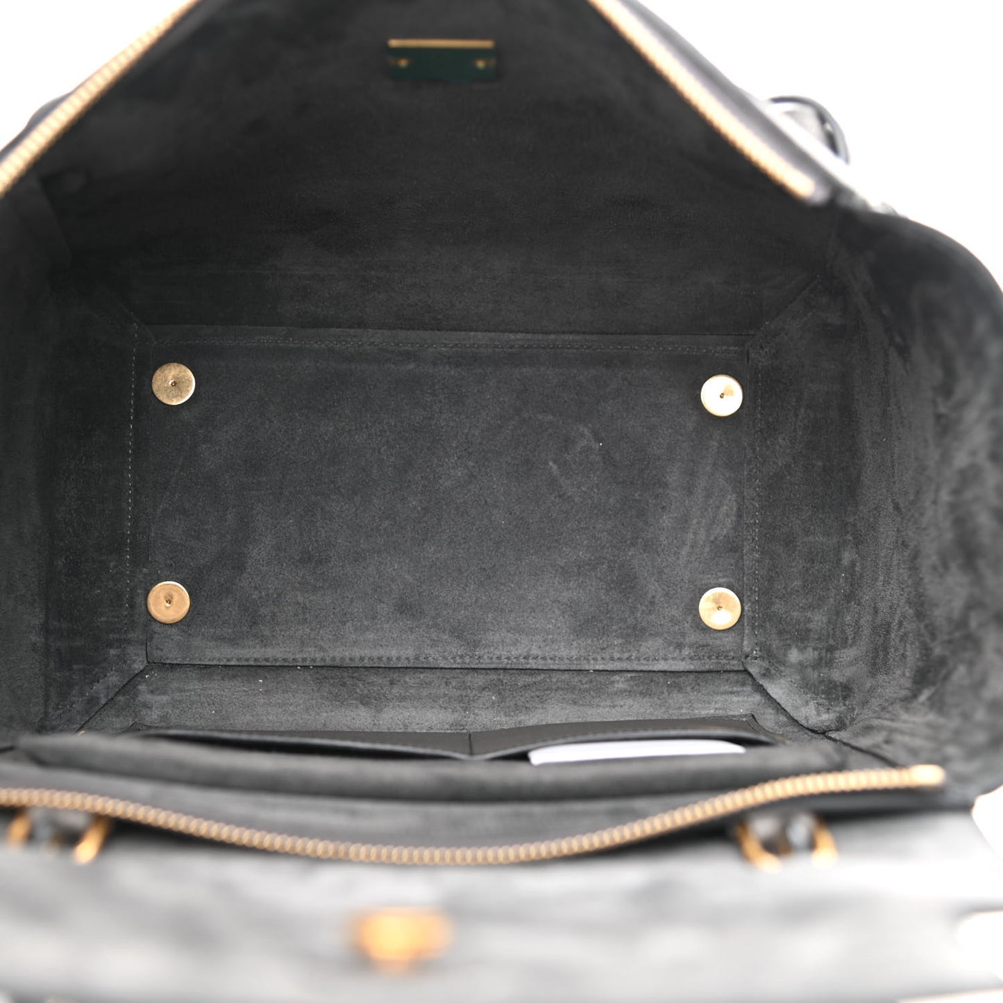 Grained Calfskin Mini Belt Bag Grey