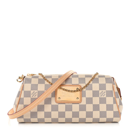 Louis Vuitton Damier Azur Eva Clutch 1 of 10