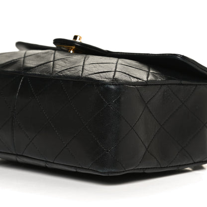 Chanel Lambskin Quilted Small Single Flap Black 9 of 10