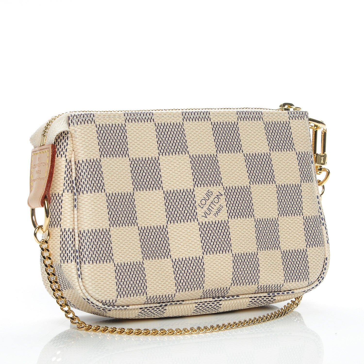 Louis Vuitton Damier Azur Mini Pochette Accessories 3 of 6