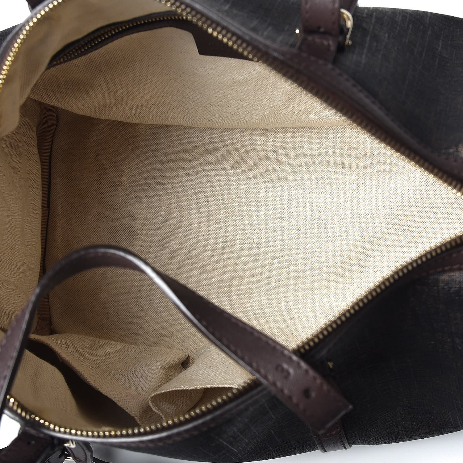 Gucci GG Supreme Monogram Medium Nice Boston Dark Brown 5 of 15