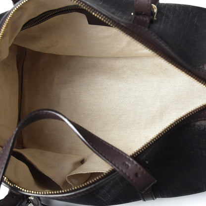 Gucci GG Supreme Monogram Medium Nice Boston Dark Brown 5 of 15