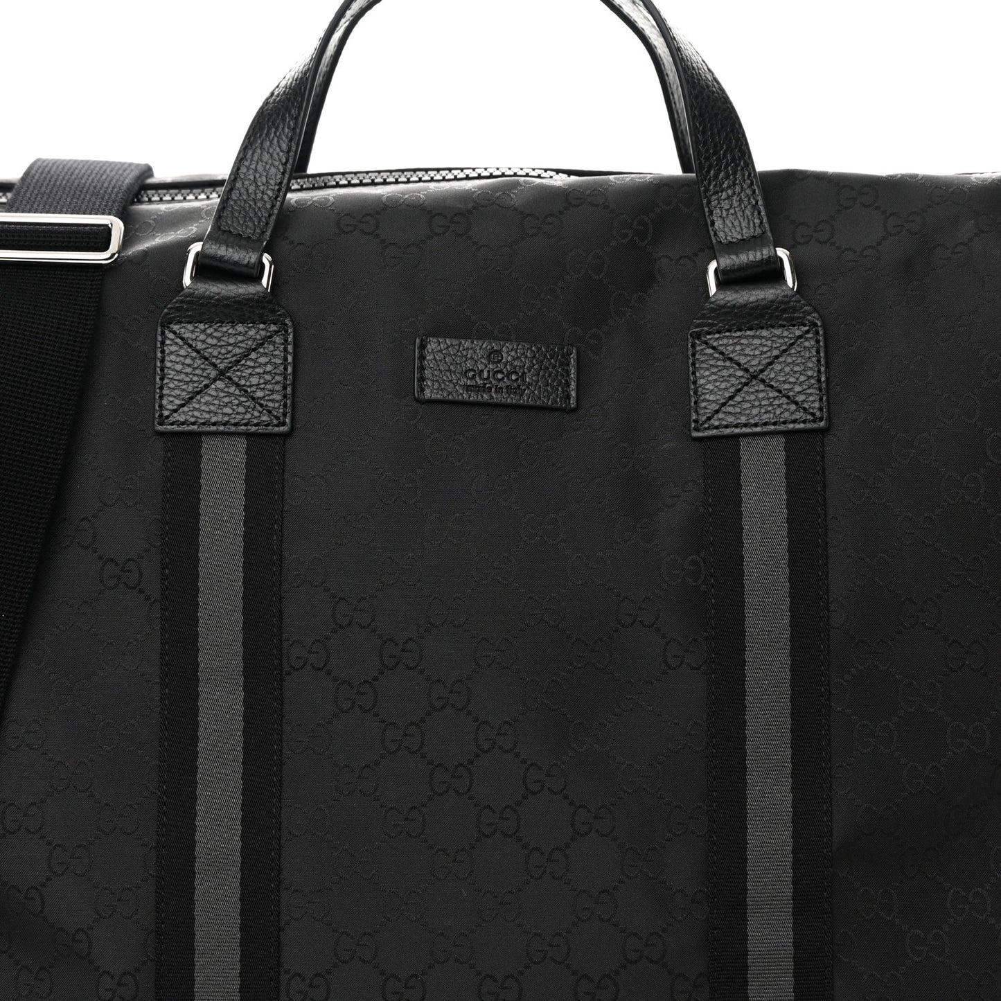 Nylon Monogram XL Duffle Bag Black
