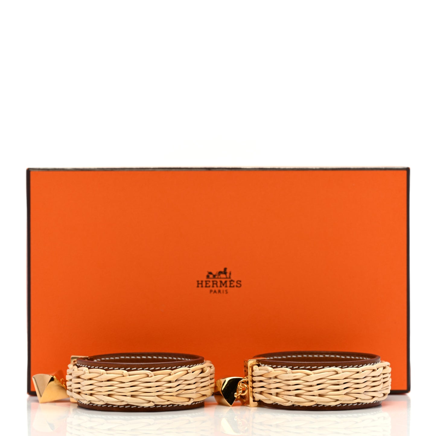 Wicker Swift Medor Picnic Earrings GM Gold