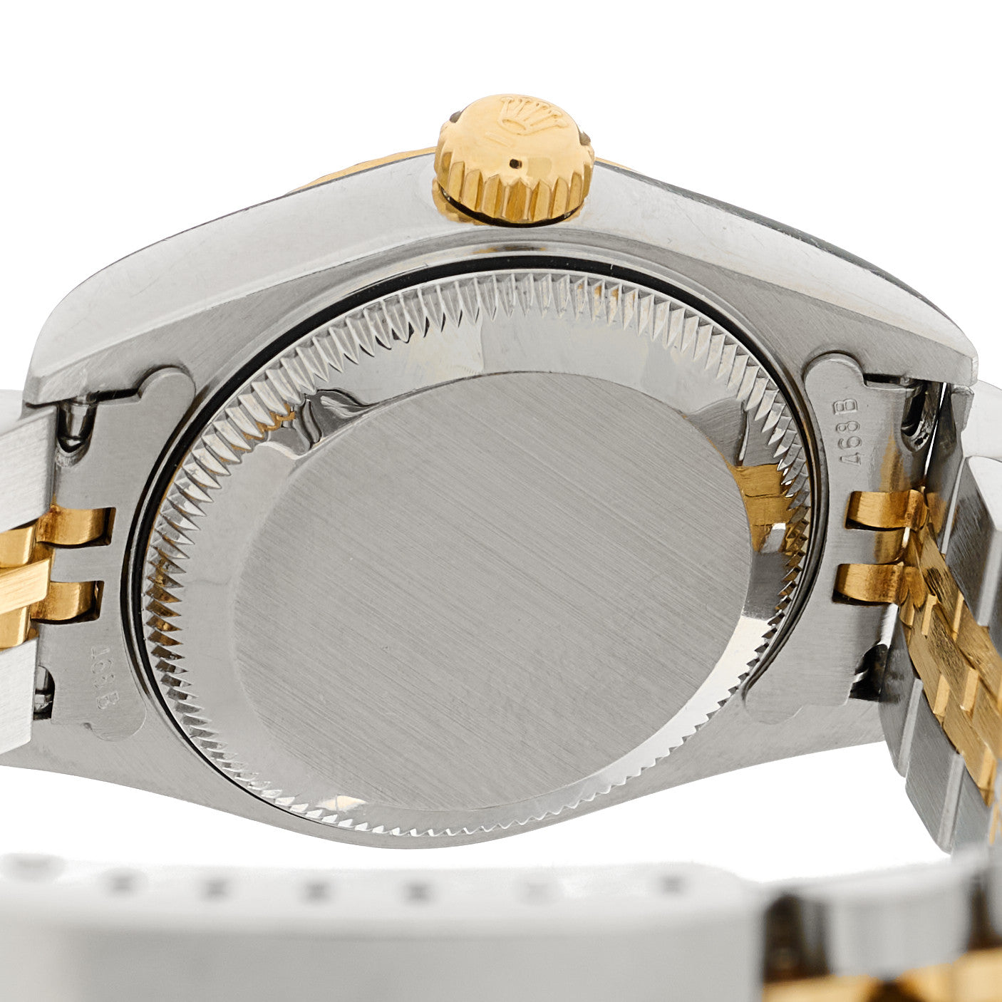 Stainless Steel 18K Yellow Gold 26mm Oyster Perpetual Datejust Watch Champagne 79173