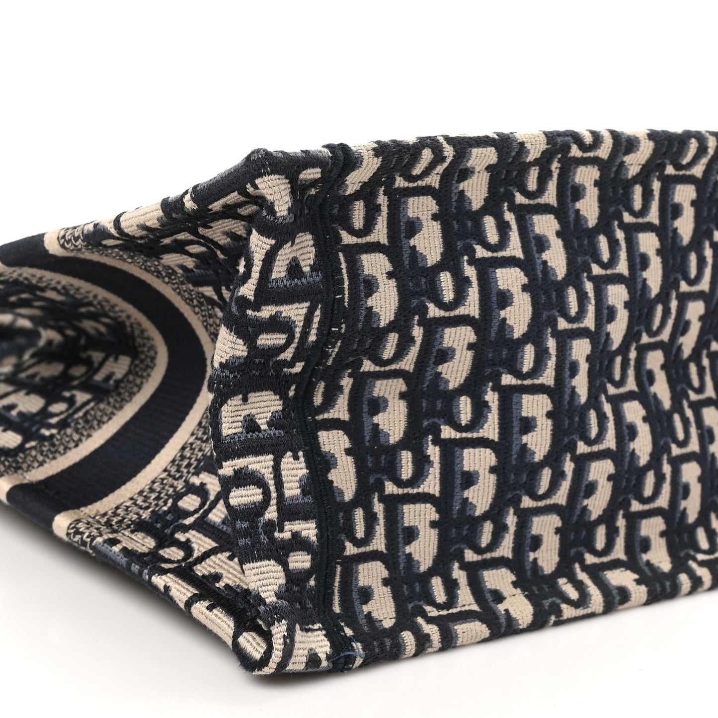 Oblique Small Book Tote Blue Multicolor