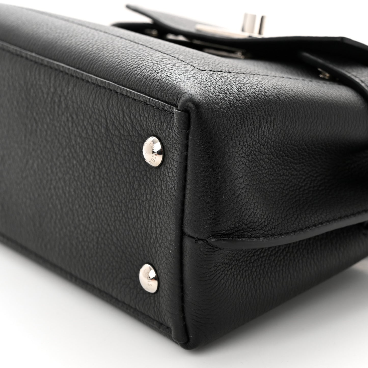 Calfskin Lockme Ever Mini Black