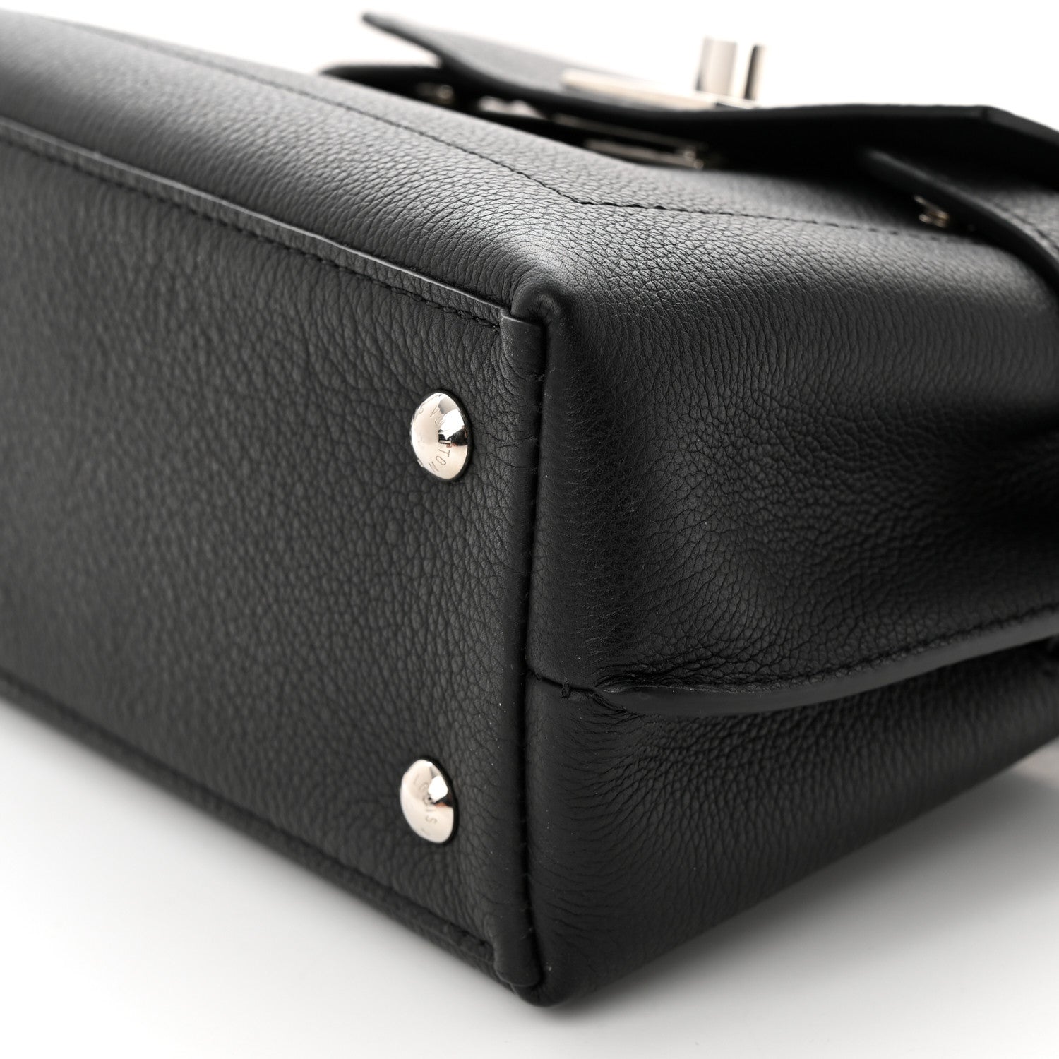Louis Vuitton Calfskin Lockme Ever Mini Black 9 of 15