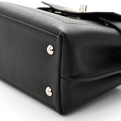 Louis Vuitton Calfskin Lockme Ever Mini Black 9 of 15