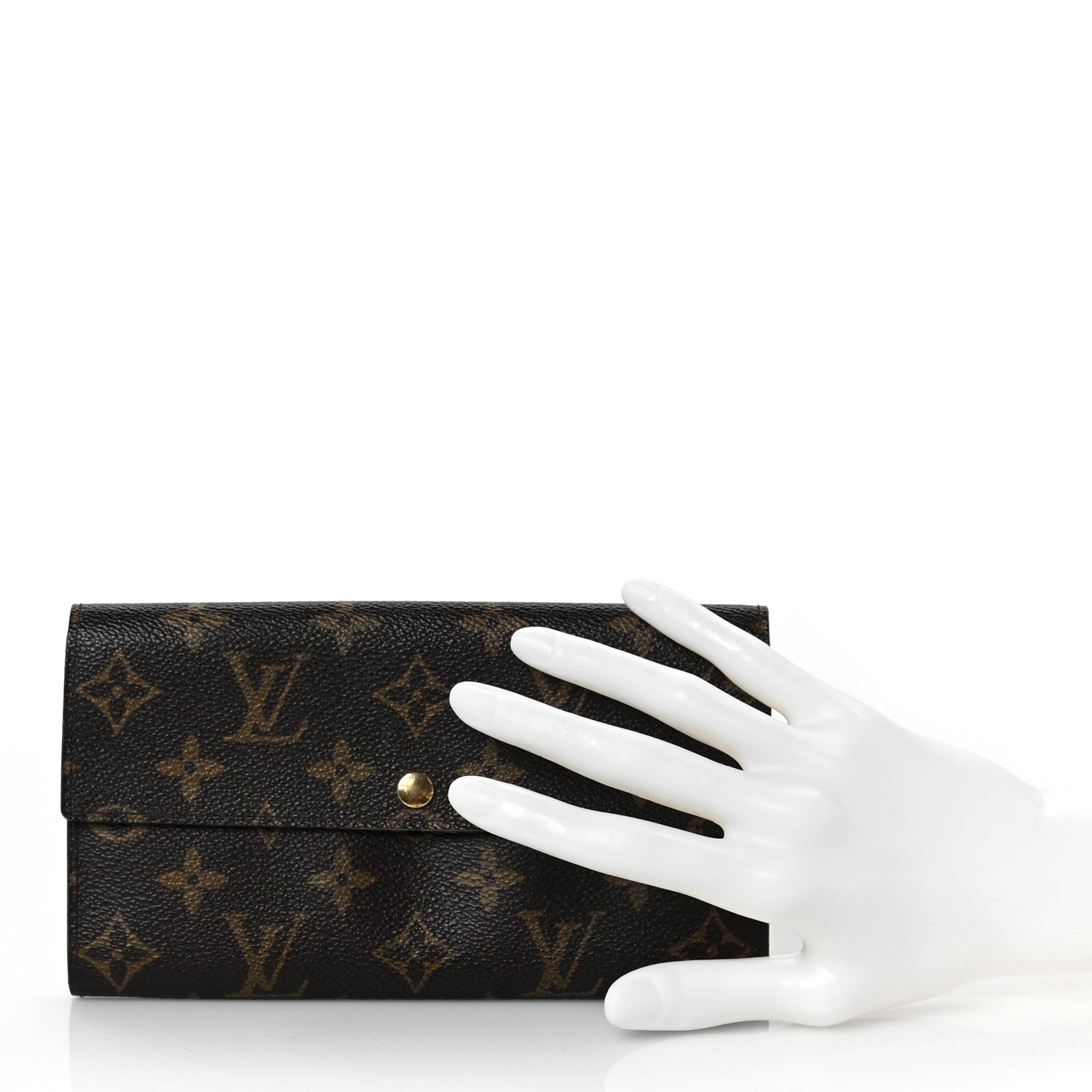 Louis Vuitton Monogram Sarah Wallet 2 of 9